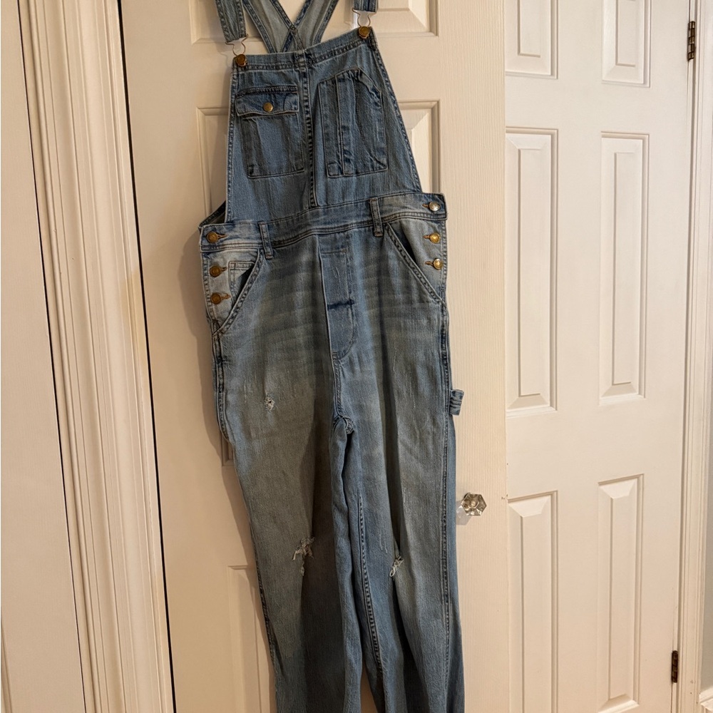 Anthropologie Pilcro Denim Overalls